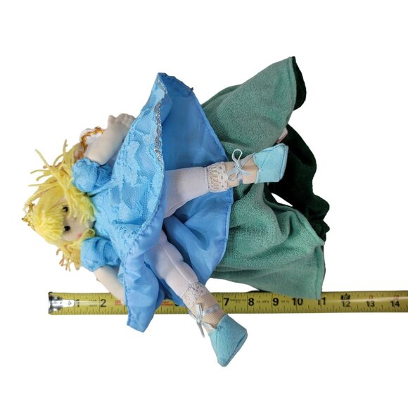 Rosalina Topsy Turvy Reversible Cloth Doll Princess Prince 10" Pretend Play NWT - Picture 7 of 9